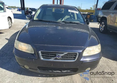 2007 Volvo S60 2.5T из США, поврежденный, VIN YV1RS592972605324